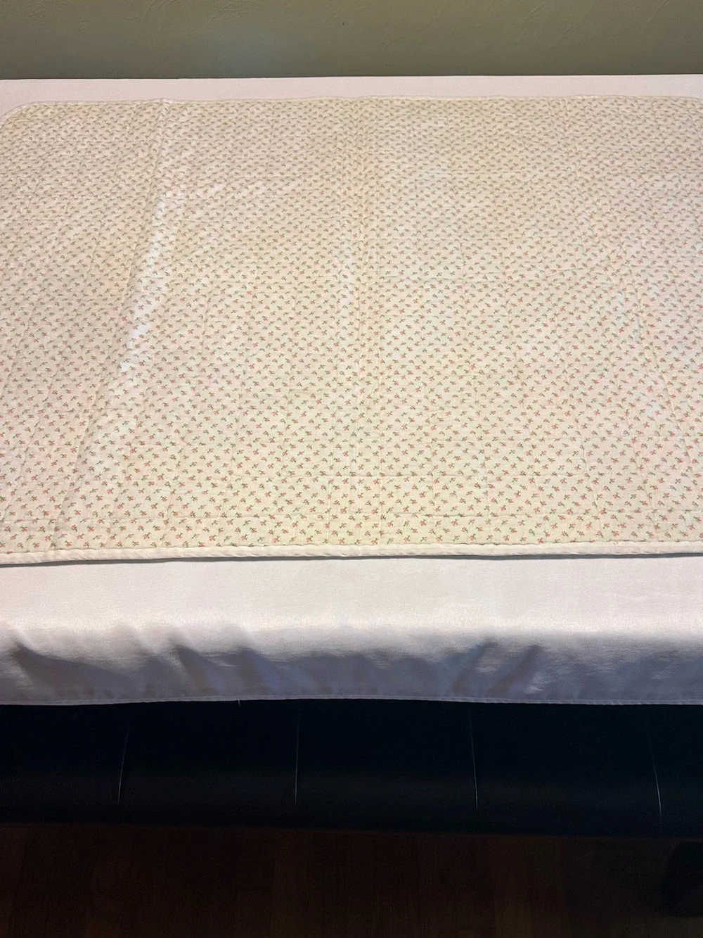 Pastel Patchwork Baby Quilt - Multi Pastel Color crib blanket
